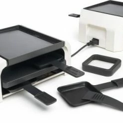 Stöckli PizzaGrill Four4, Set In Weiß