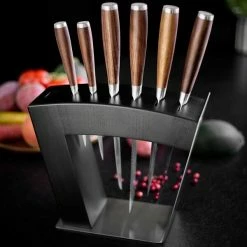 Rösle Messerblock MoveX (unbestückt) In Schwarz 10 Rösle Messerblock MoveX (unbestückt) In Schwarz -la rochere shop 15042 05 Messerblock MoveX schwarz unbestueckt