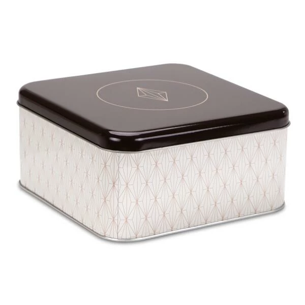 Städter Gebäckdose Vanilla Diamonds 21 X 21 Cm / H 10 Cm Bunt Quadrat 1 Städter Gebäckdose Vanilla Diamonds 21 X 21 Cm / H 10 Cm Bunt Quadrat