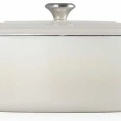Le Creuset Bräter Signature Oval In Meringue 33 Cm / 7,5 L -la rochere shop 21178357164430 00002