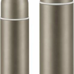 Lurch Isolier-Flasche Mit Becher Earth Grey 0,75L -la rochere shop 215 RS3587 240913 240918 Isolier Flasche Becher 0 45l 0 75L Earth Grey scr 1
