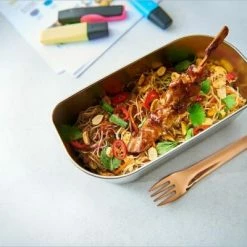 Lurch Lunchbox Salatdose Edelstahl -la rochere shop 215 RS5208 240938 Lunchbox Salatdose Motiv 3 scr