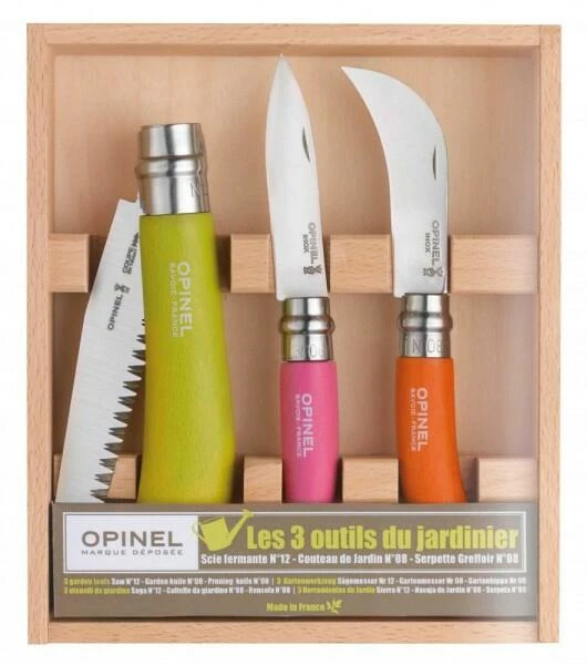 Opinel Garten-Set Werkzeuge des Gärtners, 3-teilig Opinel Garten-Set Werkzeuge Des Gärtners, 3-teilig -la rochere shop