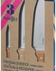 Opinel Kochmesserset Parallele, 3-teilig