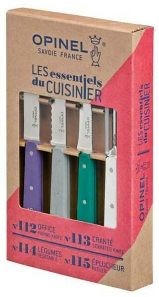 Opinel Küchenmesser-Set Essentials, 4-teilig 1 Opinel Küchenmesser-Set Essentials, 4-teilig