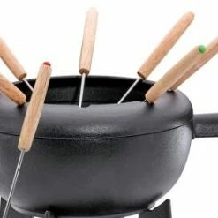 Spring Fondue-Topf Saas-Fee Aus Gusseisen