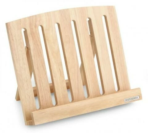 Continenta Kochbuchhalter Aus Gummibaumholz 1 Continenta Kochbuchhalter Aus Gummibaumholz