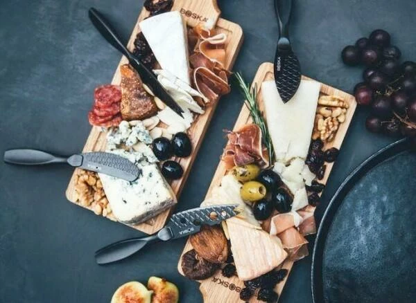 Boska Käsemesser-Set Mini Monaco+ Schwarz, 4-teilig 4 Boska Käsemesser-Set Mini Monaco+ Schwarz, 4-teilig – Bild 4