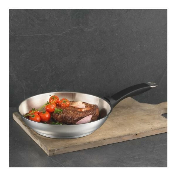 Kuhn Rikon Bratpfanne Silver Star, Unbeschichtet 28 Cm 2 Kuhn Rikon Bratpfanne Silver Star, Unbeschichtet 28 Cm – Bild 2