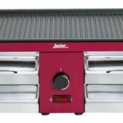 Spring Raclette8 Fun Mit Alu-Grillplatte In Rot -la rochere shop 32 6771 30 01 b neu l