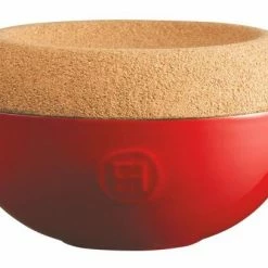 Emile Henry Salzdose In Granatapfel