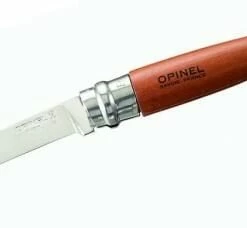 Opinel Messer Slim-Line, Größe 10, Rostfrei, Padouk-Holz