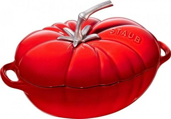 Staub Cocotte Tomate In Kirschrot 1 Staub Cocotte Tomate In Kirschrot