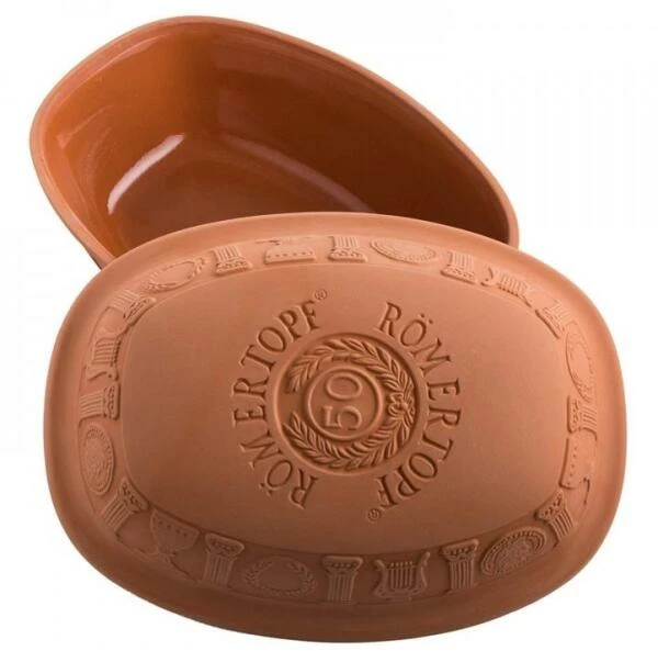 Römertopf Jubiläums-Bräter 50 Jahre, Groß 3 Römertopf Jubiläums-Bräter 50 Jahre, Groß – Bild 3