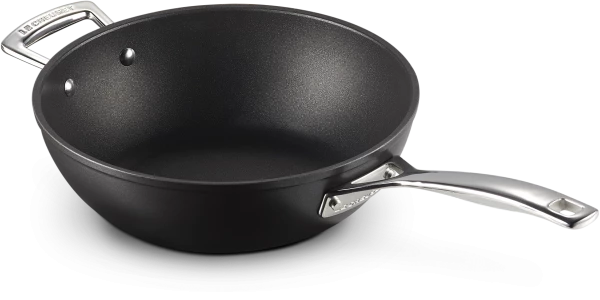 Le Creuset Aluminium-Antihaft Wok-Pfanne 26 Cm / 3,4 Liter, Mit Gegengriff 12 Le Creuset Aluminium-Antihaft Wok-Pfanne 26 Cm / 3,4 Liter, Mit Gegengriff – Bild 12