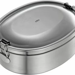 Cilio Lunch Box MONTE Oval, Edelstahl