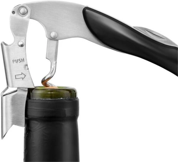 Le Creuset Screwpull Kellnermesser WT-130 Silber 4 Le Creuset Screwpull Kellnermesser WT-130 Silber – Bild 4