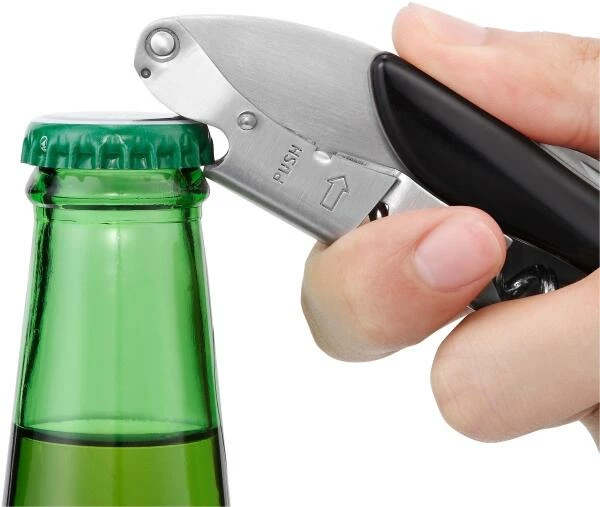 Le Creuset Screwpull Kellnermesser WT-130 Silber 8 Le Creuset Screwpull Kellnermesser WT-130 Silber – Bild 8