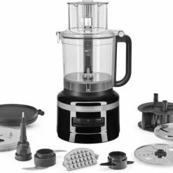 KitchenAid Food Processor 3,1L In Onyx Schwarz 10 KitchenAid Food Processor 3,1L In Onyx Schwarz -la rochere shop 5KFP13XXxOB with accessories incl Dicing Kit