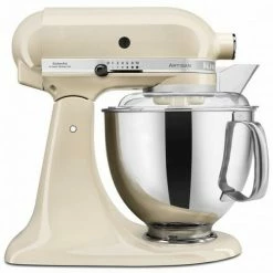 KitchenAid Küchenmaschine ARTISAN 175PS Creme Brotback-Set -la rochere shop 5KSM175PSAC R neu l 1