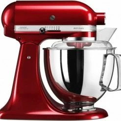 KitchenAid Küchenmaschine ARTISAN 175PS Liebesapfelrot Brotback-Set -la rochere shop 5KSM175PSCA R neu xl