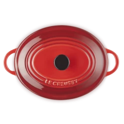Le Creuset Mini Cocotte Oval In Kirschrot -la rochere shop 61902120600103 00001