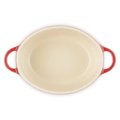 Le Creuset Mini Cocotte Oval In Kirschrot -la rochere shop 61902120600103 00002