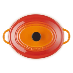 Le Creuset Mini Cocotte Oval In Ofenrot -la rochere shop 61902120900103 00002