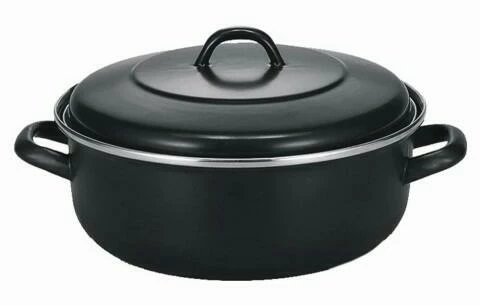 Krüger Kölner Bräter Emailliert 30,5 Cm/ 22,5 Cm/ 16,5 Cm/ 6 L/ 2,52 Kg 1 Krüger Kölner Bräter Emailliert 30,5 Cm/ 22,5 Cm/ 16,5 Cm/ 6 L/ 2,52 Kg