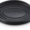 Le Creuset Löffelablage Oval, 16 Cm In Schwarz Matt