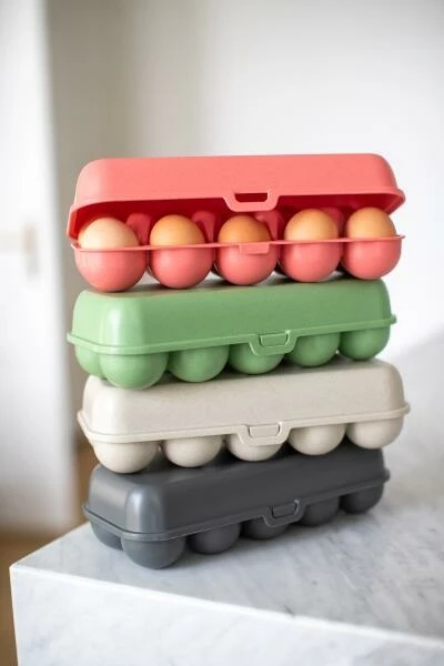 Koziol Eierbox In Grau Für 10 Eier 5 Koziol Eierbox In Grau Für 10 Eier – Bild 5