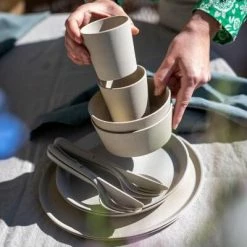 Koziol Besteck-Set KLIKK, 3-tlg. In Sand -la rochere shop 7875 7100 7101 7141 7171 8003 CONNECT SET HELSINKI 700 table 15