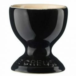 Le Creuset Eierbecher Mit Standfuß In Schwarz
