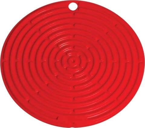 Le Creuset Topflappen Rund In Kirschrot 1 Le Creuset Topflappen Rund In Kirschrot