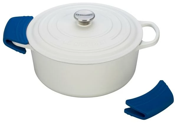 Le Creuset Topf-Griffschutz Aus Silikon In Marseille, 2er Set 2 Le Creuset Topf-Griffschutz Aus Silikon In Marseille, 2er Set – Bild 2