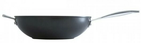 Le Creuset Aluminium-Antihaft Wok-Pfanne 30 Cm / 4,7 Liter, Mit Gegengriff 1 Le Creuset Aluminium-Antihaft Wok-Pfanne 30 Cm / 4,7 Liter, Mit Gegengriff