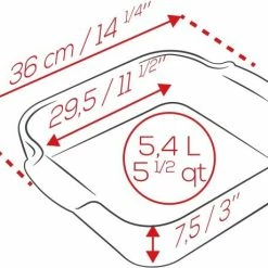 Appolia Auflaufform Quadratisch In Schiefergrau 21 Cm / 1,1 Liter -la rochere shop APPOLIA DIMENSIONS Carre 36 3 1