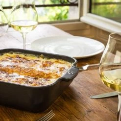 Appolia Auflaufform Quadratisch In Schiefergrau 28 Cm / 2,7 Liter -la rochere shop APPOLIA PLATS ambiance 60220 60183 60145 PEUGEOT SAVEURS 2