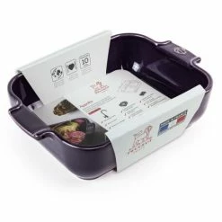 Appolia Auflaufform Rechteckig In Aubergine 25 Cm / 1,4 Liter -la rochere shop APPOLIA aubergine RECT 25 61036 fourreau