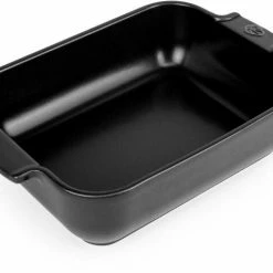 Appolia Auflaufform Rechteckig In Satin-schwarz 40 Cm / 5,2 Liter 15 Appolia Auflaufform Rechteckig In Satin-schwarz 40 Cm / 5,2 Liter -la rochere shop APPOLIA plat rectangulaire noir black satin 25 cm 61517 4