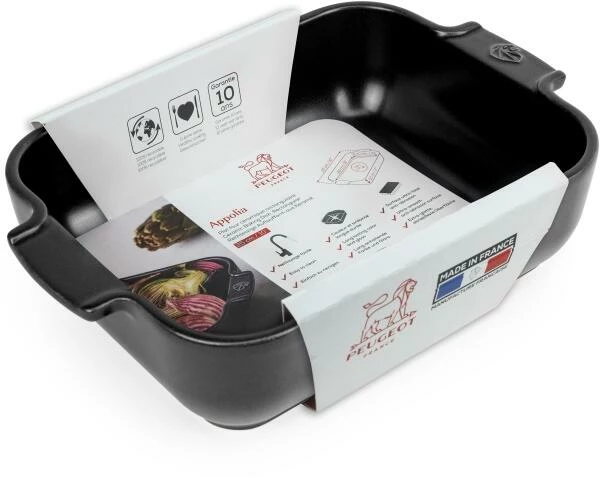 Appolia Auflaufform Rechteckig In Satin-schwarz 40 Cm / 5,2 Liter 4 Appolia Auflaufform Rechteckig In Satin-schwarz 40 Cm / 5,2 Liter – Bild 4