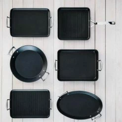 Le Creuset Aluminium-Antihaft-Bratreine 17 Le Creuset Aluminium-Antihaft-Bratreine -la rochere shop Aluminium Antihaft Spezialformen Sortimentsuebersicht 1 l