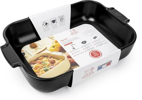 Appolia Auflaufform Rechteckig In Satin-schwarz 40 Cm / 5,2 Liter 8 Appolia Auflaufform Rechteckig In Satin-schwarz 40 Cm / 5,2 Liter – Bild 8