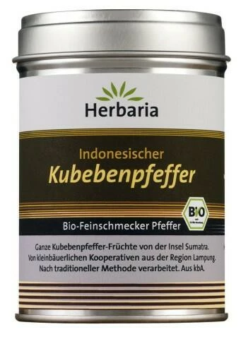 Herbaria Kubebenpfeffer Herbaria Kubebenpfeffer -la rochere shop BioFein Pfeffer Kubebenpfeffer M Dose