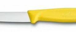 Victorinox SwissClassic Gemüsemesser, Mittelspitz, 8 Cm, Gelb