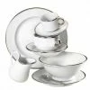 Pillivuyt Teetasse Sancerre Mit Platinrand Teeuntertasse