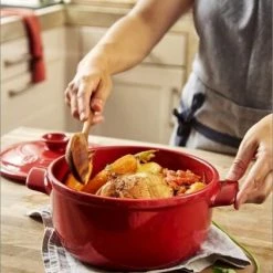 Emile Henry Schmortopf Rund In Fusain 20 Cm / 16 Cm / 10 Cm / 2,5 Liter -la rochere shop EH 45XX Life CocotteRonde RoundPot PotAuFeu V