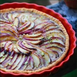 Emile Henry Tarteform In Grand Cru -la rochere shop EH 6031 Amb Plat Tarte Tart Dish A