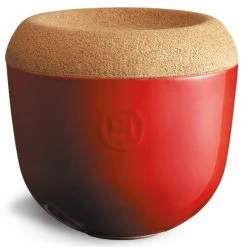 Emile Henry Knoblauchdose In Granatapfel