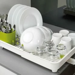 Joseph Joseph Ausziehbares Abtropfgestell Extend In Weiß -la rochere shop Extend insitu whiteGreen neujpg 1